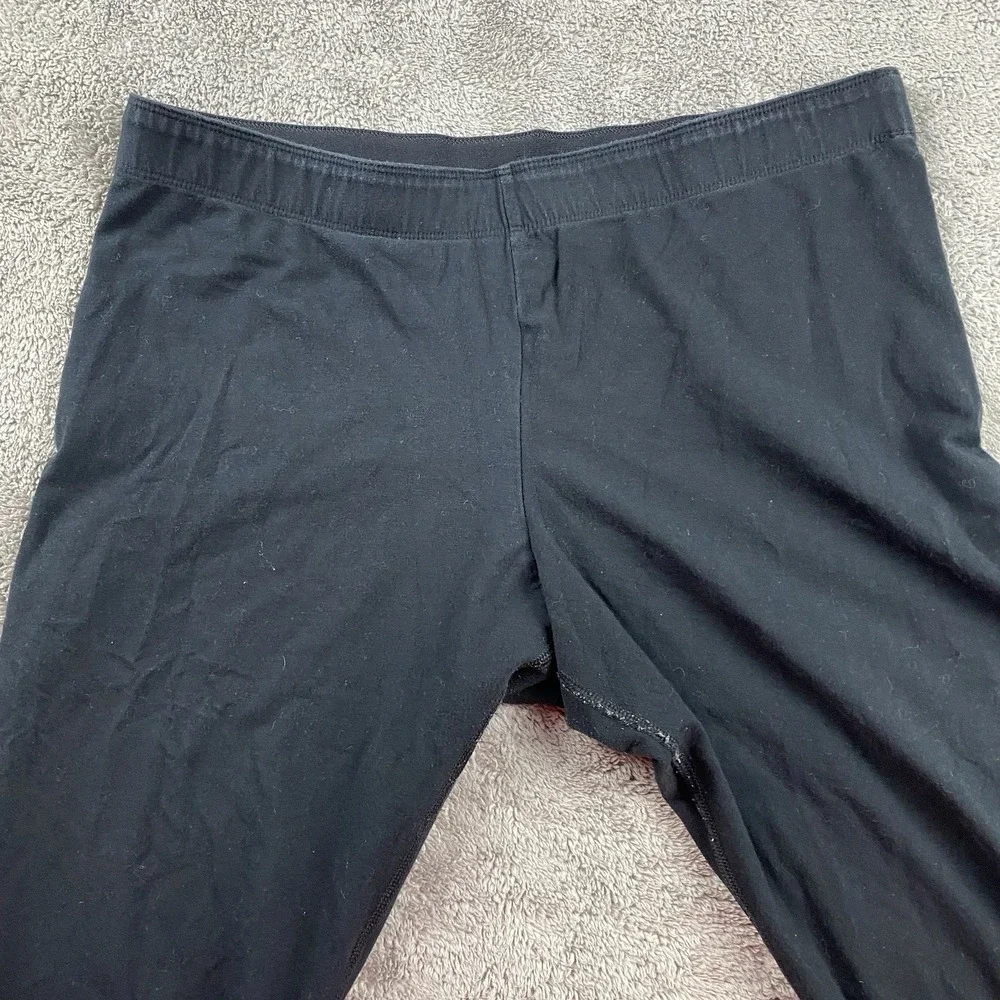 Nike Sweatpants Womens Large‎ Black White Logo